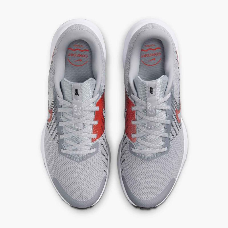 Buty do biegania męskie Nike Run Defy wolf grey/bright crimson/black/white 7