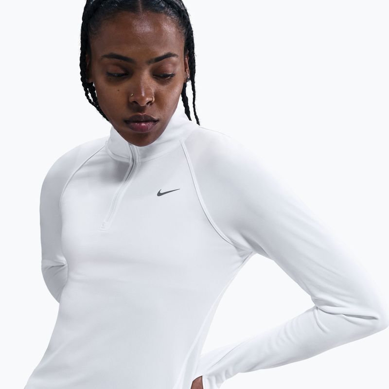 Bluza do biegania damska Nike Tempo Dri-Fit 1/4 Zip white