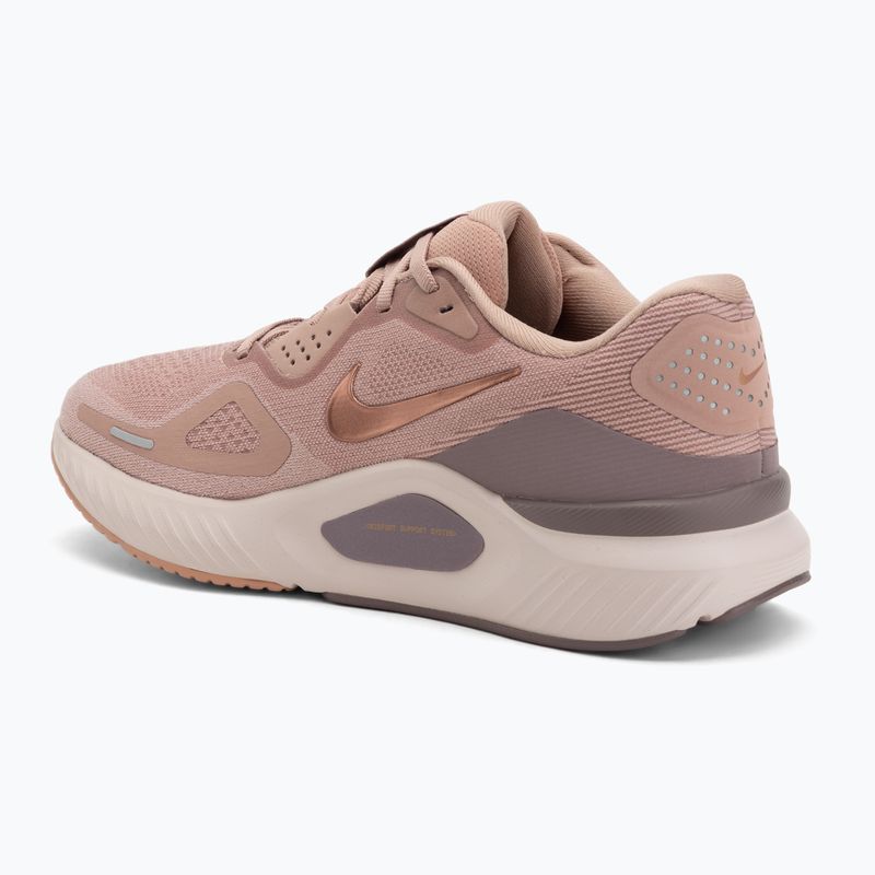 Buty do biegania damskie Nike Structure 26 particle pink/taupe grey/silt red/metal rose gold 3