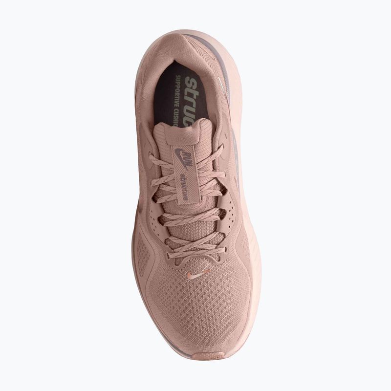 Buty do biegania damskie Nike Structure 26 particle pink/taupe grey/silt red/metal rose gold 6