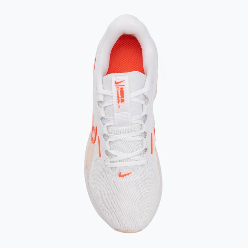 Buty do biegania damskie Nike Downshifter 13 astronomy white/bright crimson/washed coral 5