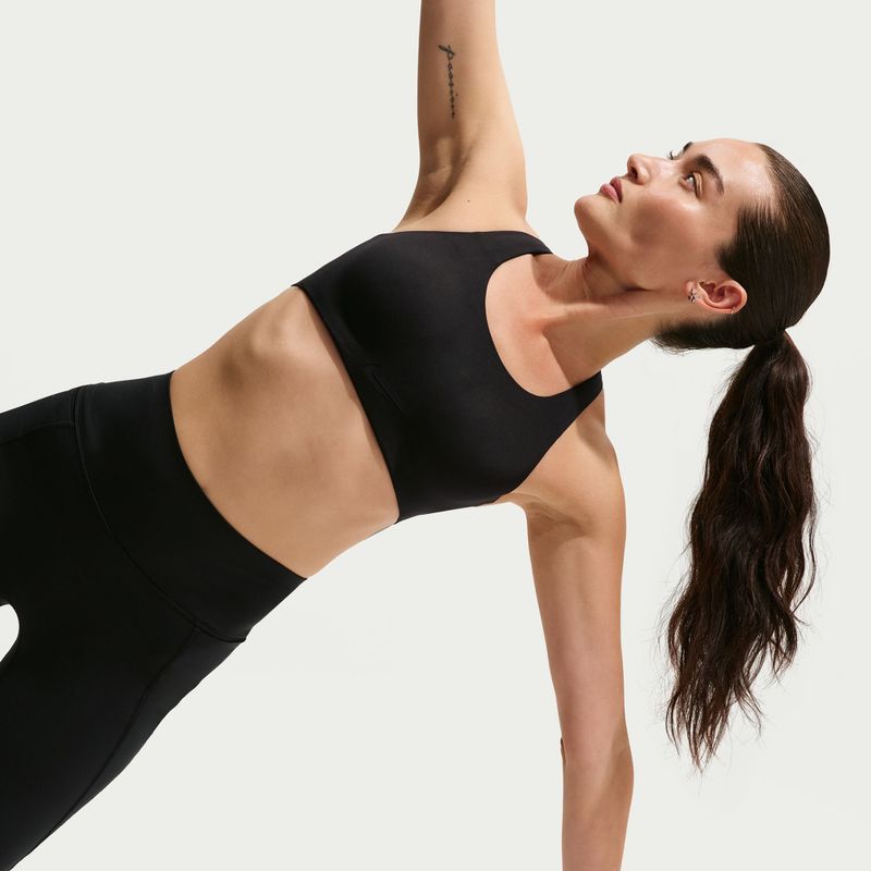 Biustonosz treningowy Nike Rival Ultrahigh Support black 6