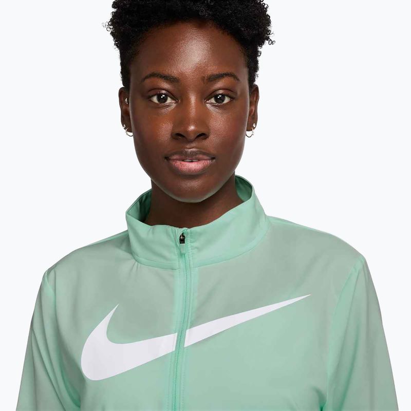 Kurtka do biegania damska Nike Tempo Swoosh Run mint foam/white 3