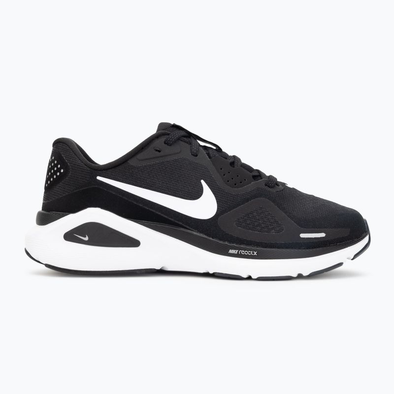 Buty do biegania damskie Nike Structure 26 black/cool grey/metallic silver/white 2