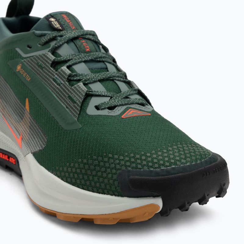 Buty do biegania męskie Nike Pegasus Trail 5 GORE-TEX fir/bright crimson/clay green 7