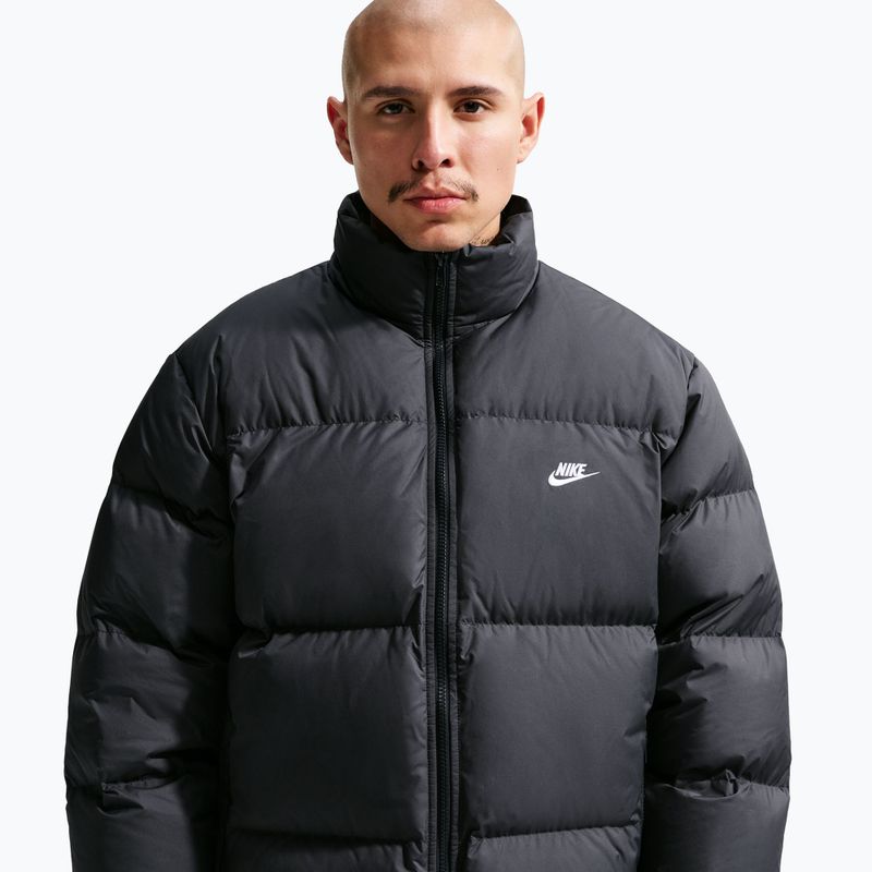 Kurtka puchowa męska Nike Sportswear Club black/white 4