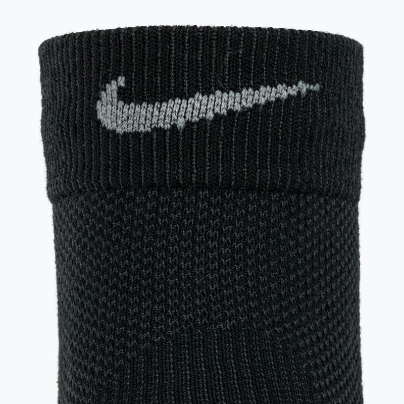 Skarpety Nike Running Lightweight Micro Crew black/pure platinum/smoke grey 3