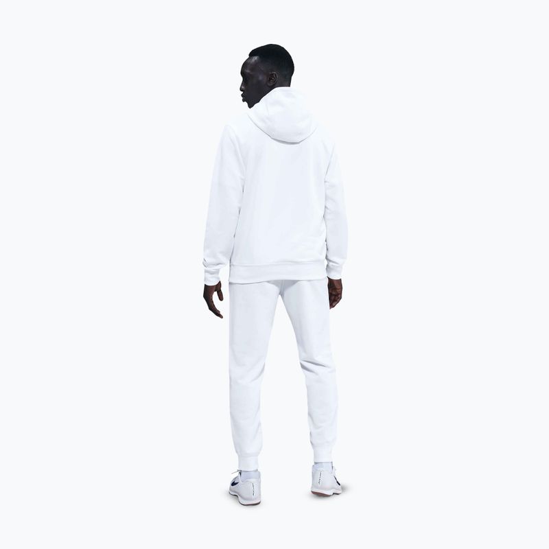 Bluza tenisowa męska Nike Court Dri-Fit Heritage French Terry Hoodie white/black 3