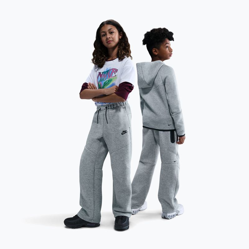Spodnie dziecięce Nike Sportswear Tech Fleece dark grey heather/black/black 2