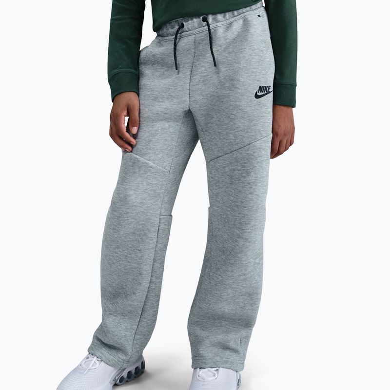 Spodnie dziecięce Nike Sportswear Tech Fleece dark grey heather/black/black 3
