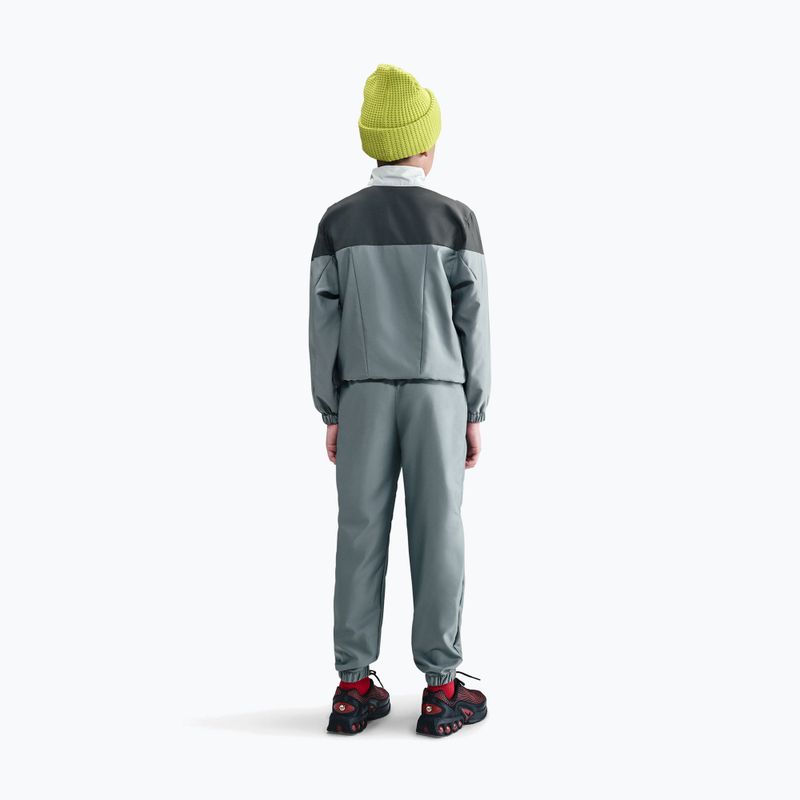 Dres dziecięcy Nike Sportswear Woven smoke grey/light smoke grey/white 2