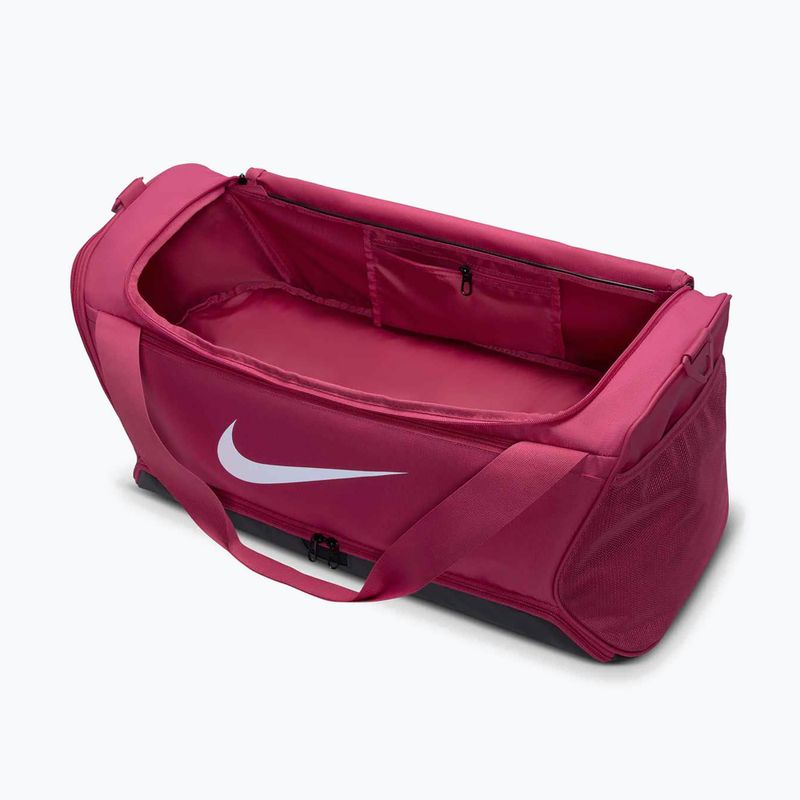 Torba treningowa Nike Brasilia 9.5 60 l sweet beet/black/white 4