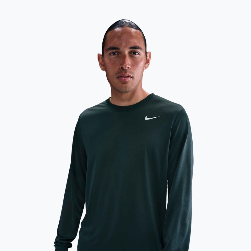 Longsleeve treningowy męski Nike Dri-FIT Legend seaweed/matte silver 4
