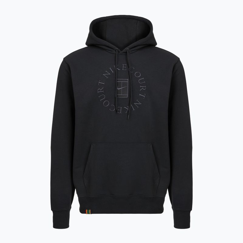 Bluza tenisowa męska Nike Court Dri-Fit Heritage French Terry Hoodie black/anthracite 6