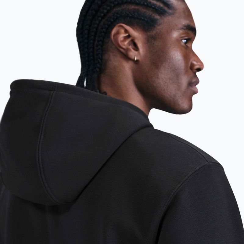 Bluza tenisowa męska Nike Court Dri-Fit Heritage French Terry Hoodie black/anthracite 5