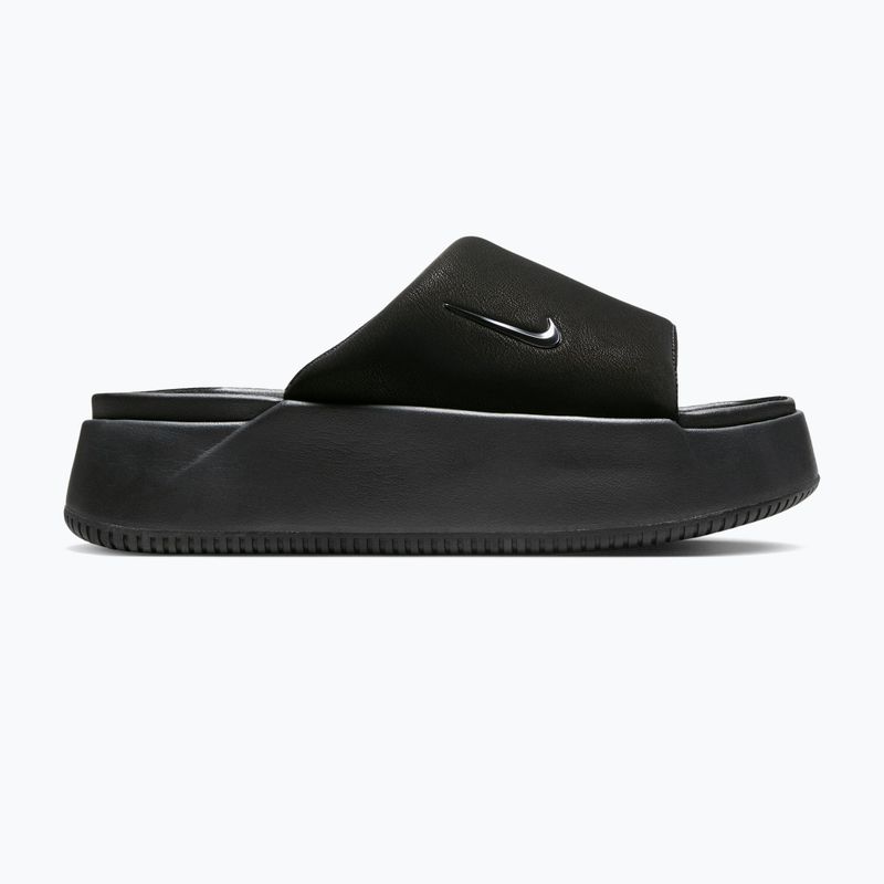 Klapki damskie Nike Calm Elevation black/black
