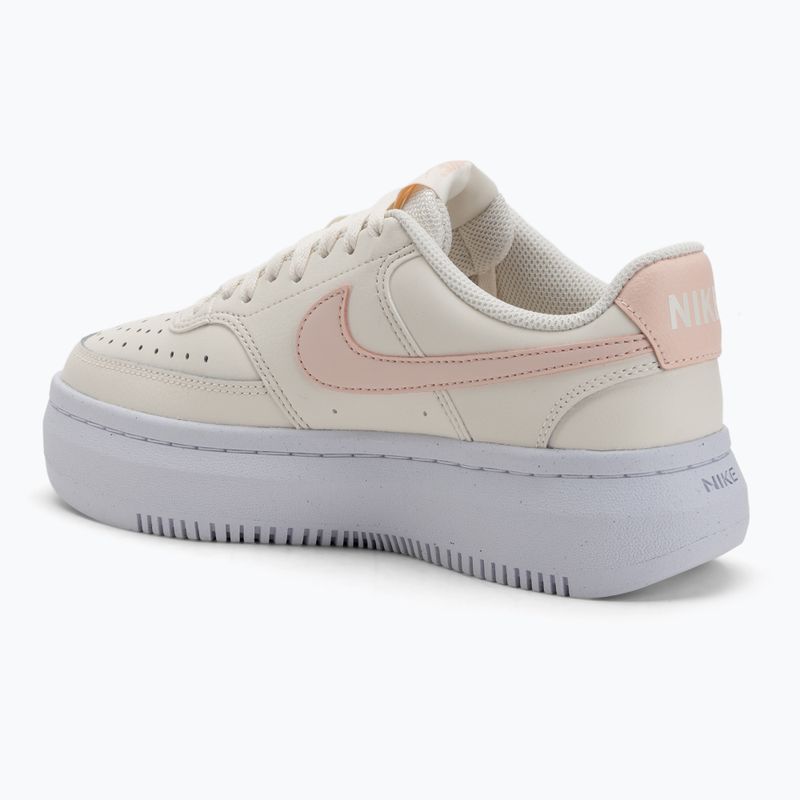 Buty damskie Nike Court Vision Alta pale ivory/washed coral/white 2