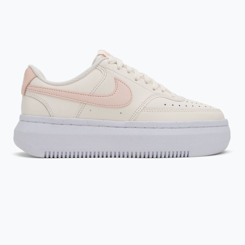 Buty damskie Nike Court Vision Alta pale ivory/washed coral/white 3
