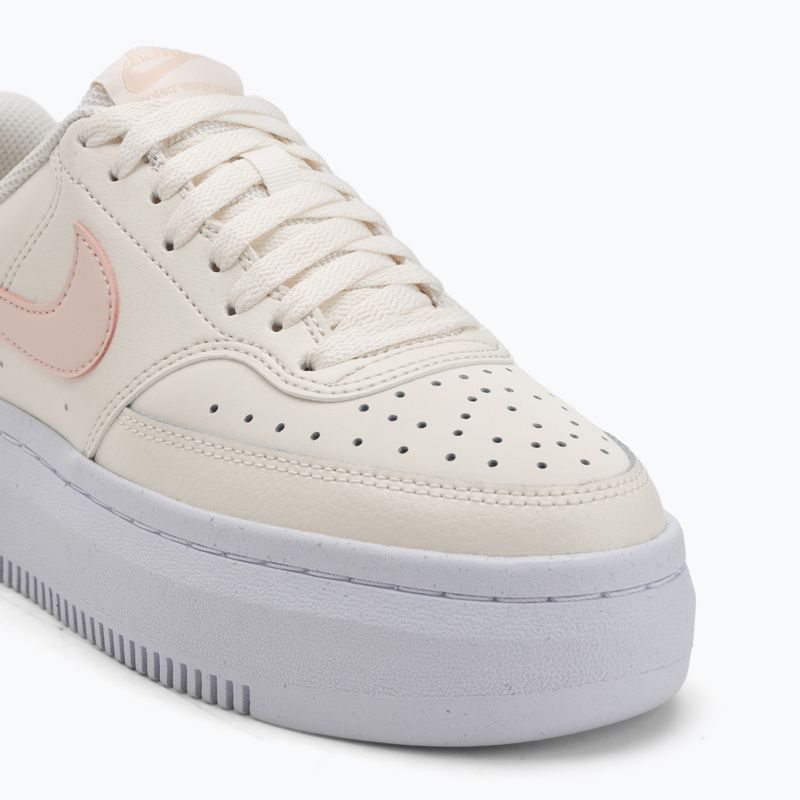 Buty damskie Nike Court Vision Alta pale ivory/washed coral/white 7
