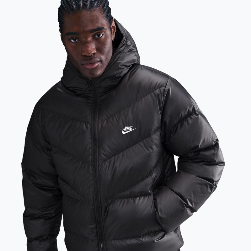 Kurtka puchowa męska Nike Windrunner black/black/white 4