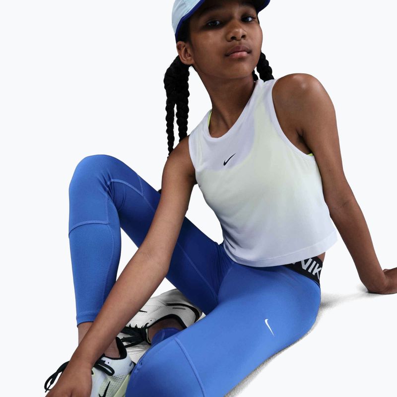 Legginsy dziecięce Nike Pro Dri-FIT comet blue/black/white 6