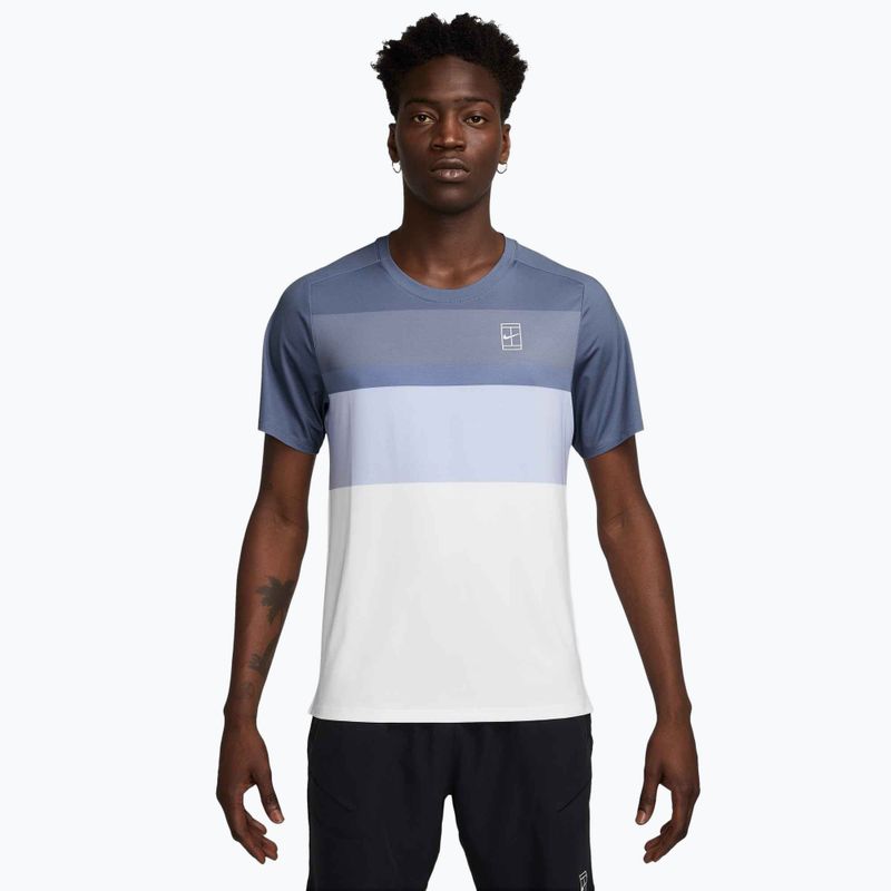 Koszulka tenisowa męska Nike Court Dri-Fit Advantage world indigo/white