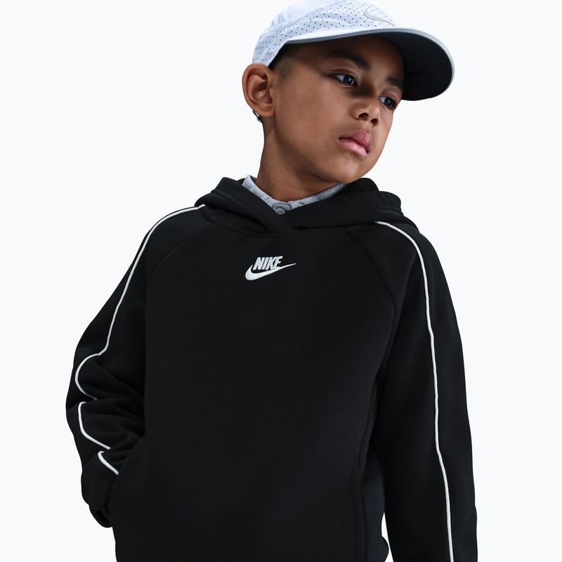 Dres dziecięcy Nike Sportswear Club Fleece Hooded black/black/white/white 3