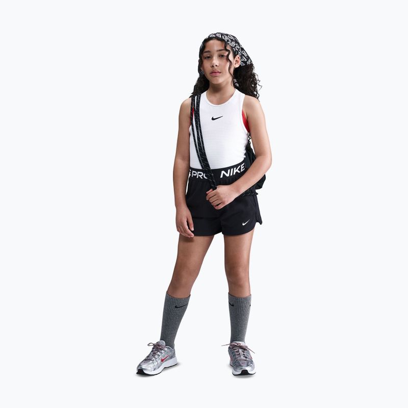 Spodenki dziecięce Nike Pro Fleece black/black/black/white 2