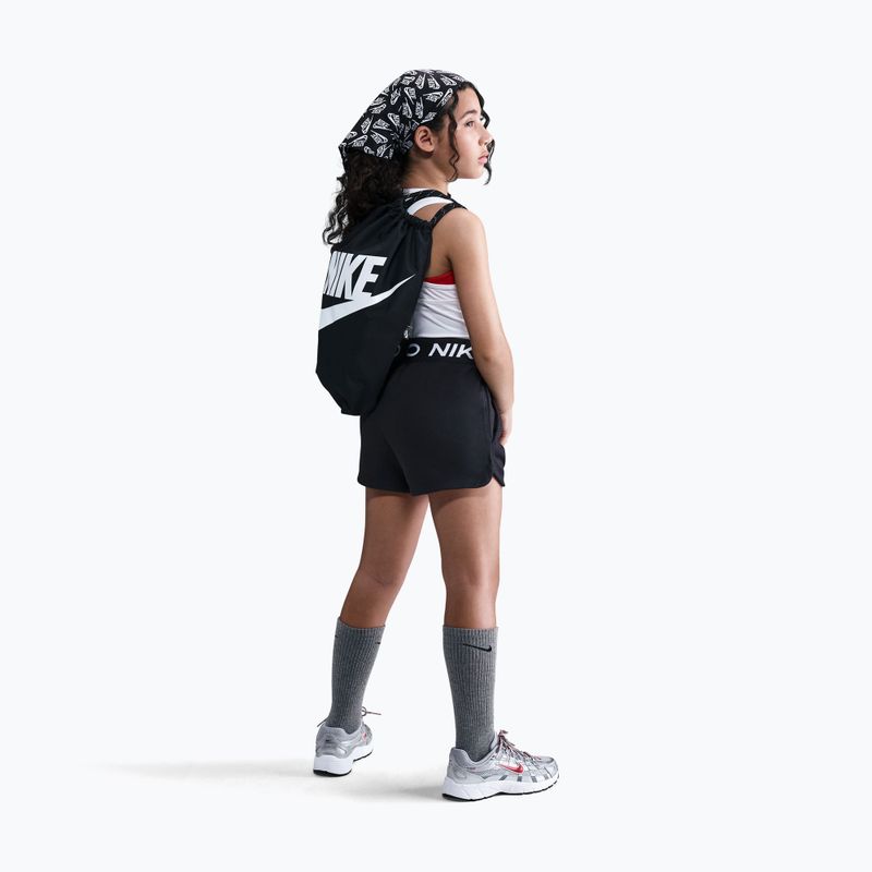 Spodenki dziecięce Nike Pro Fleece black/black/black/white 3