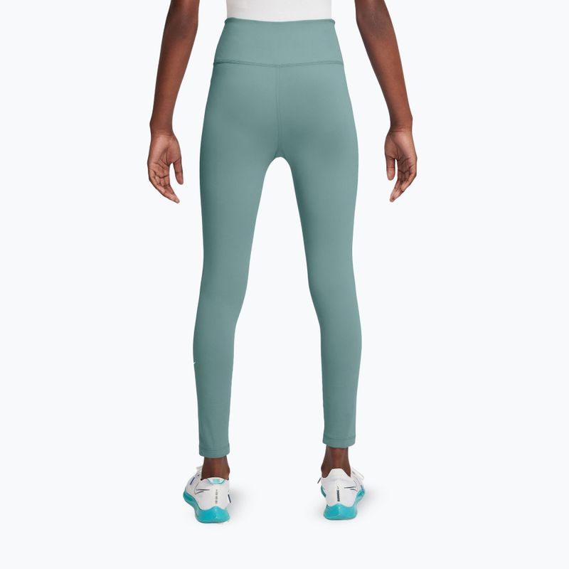 Legginsy dziecięce Nike One Dri-Fit High-Waisted cannon/white 3
