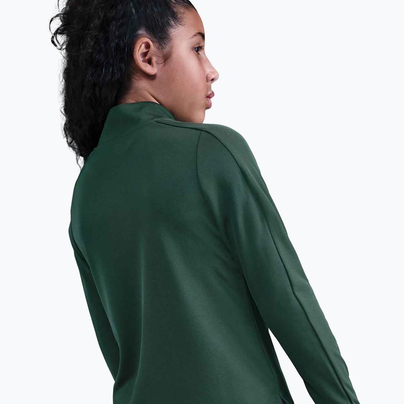 Longsleeve treningowy dziecięcy Nike Dri-Fit 1/4 Zip fir/white 5