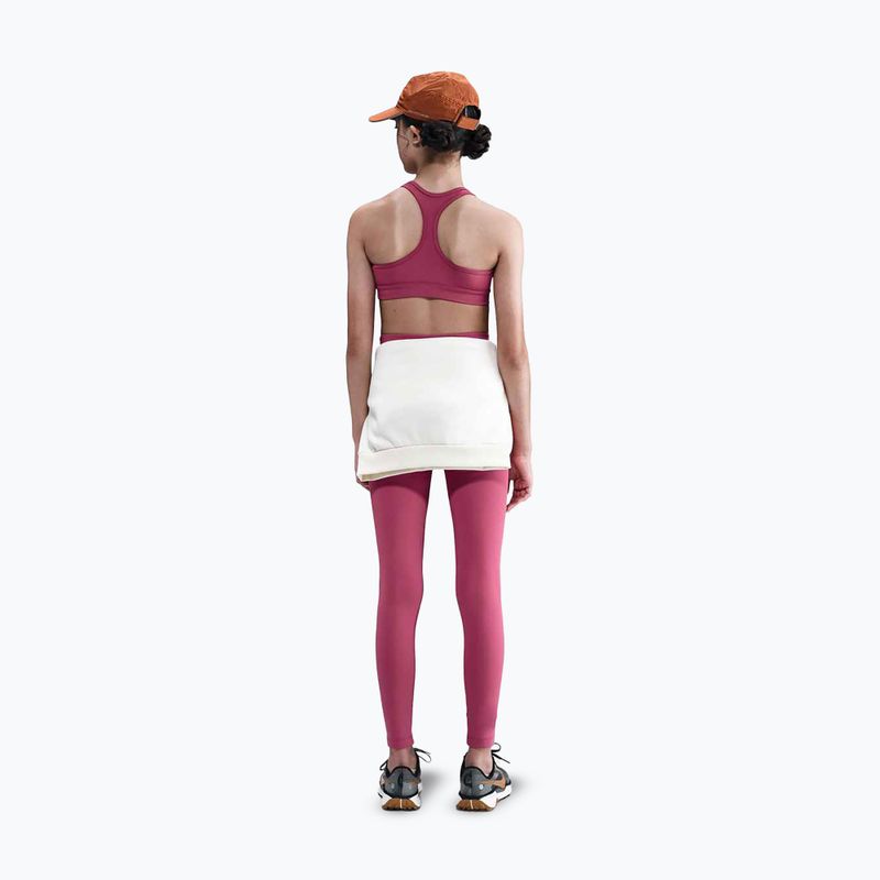 Legginsy dziecięce Nike One Dri-Fit High-Waisted sweet beet/white 3