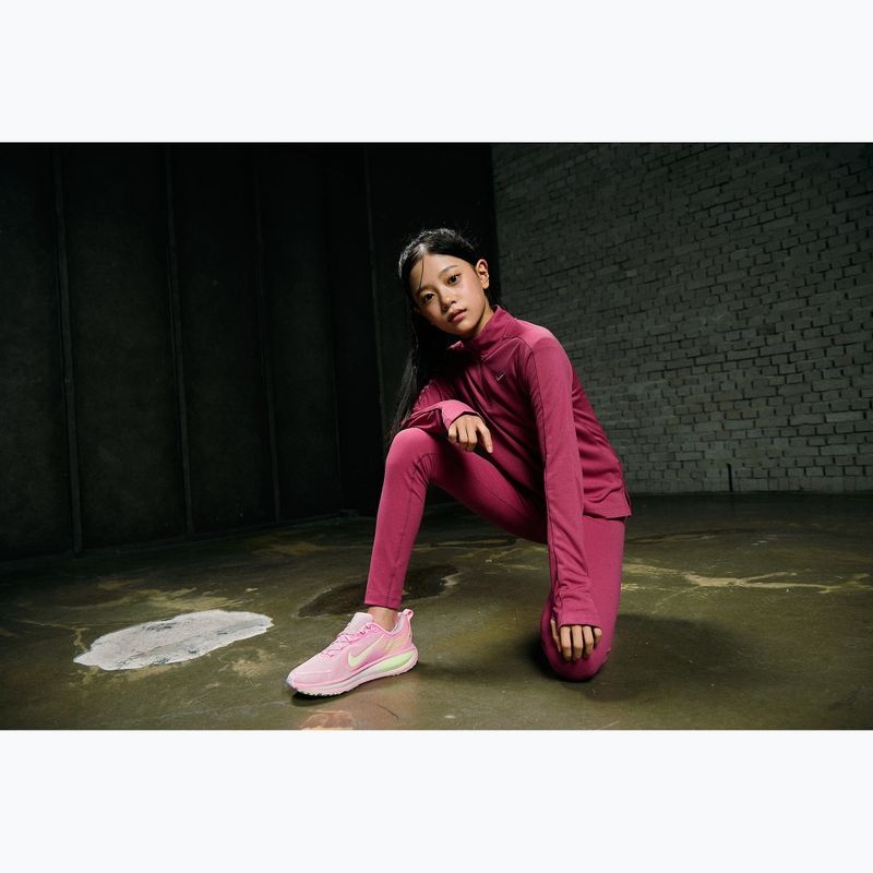 Legginsy dziecięce Nike One Dri-Fit High-Waisted sweet beet/white 9
