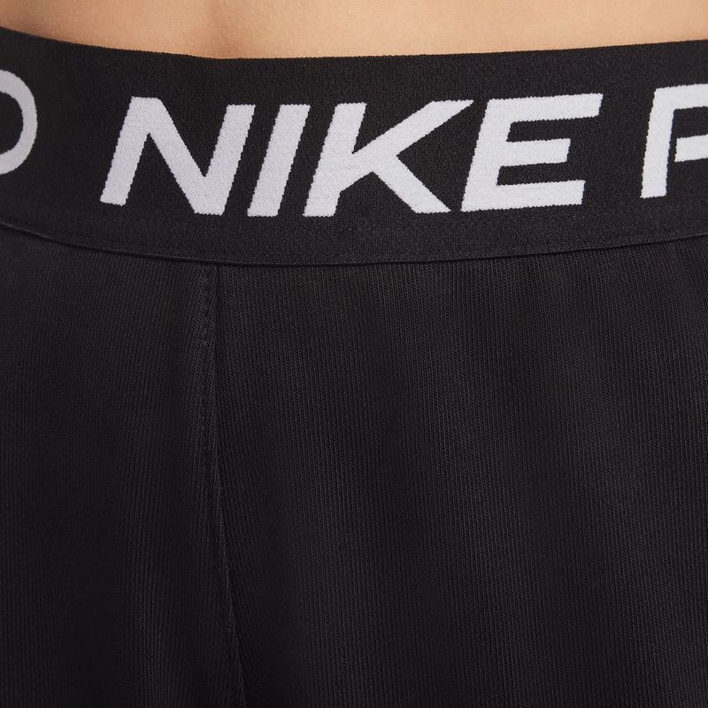 Spodnie dziecięce Nike Pro Fleece black/black/black/white 5