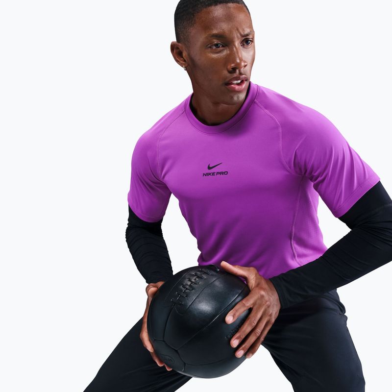 Koszulka treningowa męska Nike Pro Training Dri-Fit vivid purple/black 6