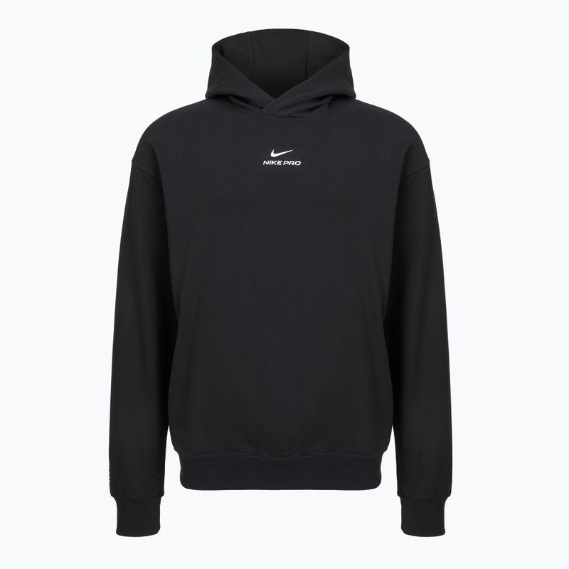 Bluza treningowa męska Nike Pro Dri-Fit Mid Layer Hoodie black/white 7