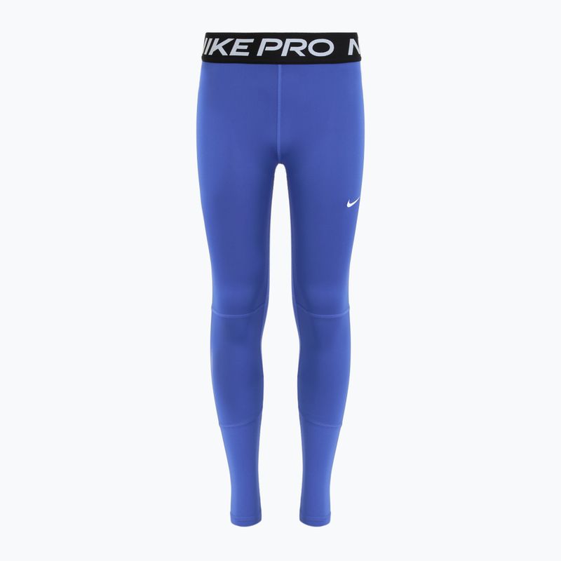 Legginsy dziecięce Nike Pro Dri-FIT comet blue/black/white 7
