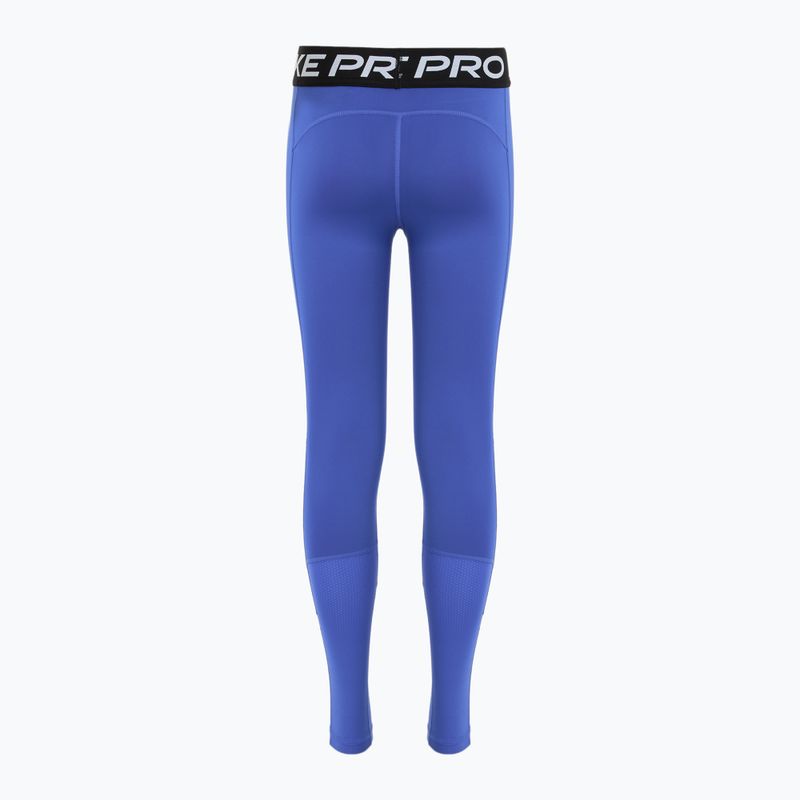 Legginsy dziecięce Nike Pro Dri-FIT comet blue/black/white 8