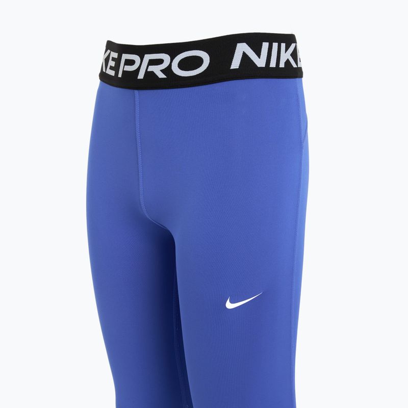 Legginsy dziecięce Nike Pro Dri-FIT comet blue/black/white 9