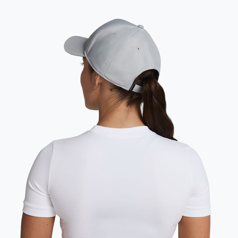 Czapka z daszkiem  Jordan Rise Structured Metal Jumpman light smoke grey/R511 6