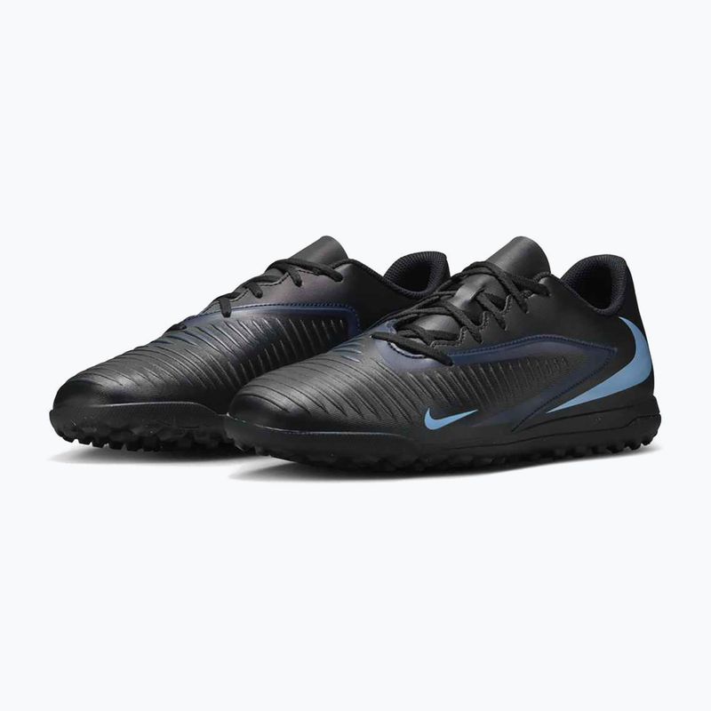 Buty piłkarskie męskie Nike Phantom 6 Low Club TF black/black 3