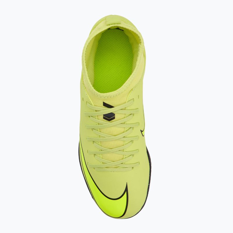 Buty piłkarskie dziecięce Nike Mercurial Superfly 10 Club limelight/hyper crimson/volt 5