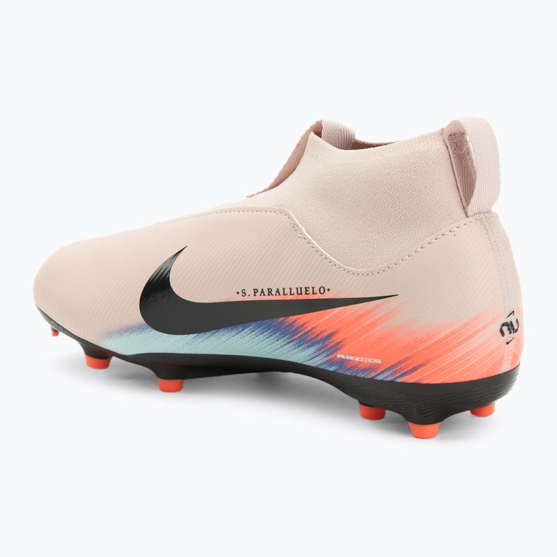 Buty piłkarskie dziecięce Nike United Mercurial Superfly 10 Academy Jr FG/MG silt red/racer blue 3