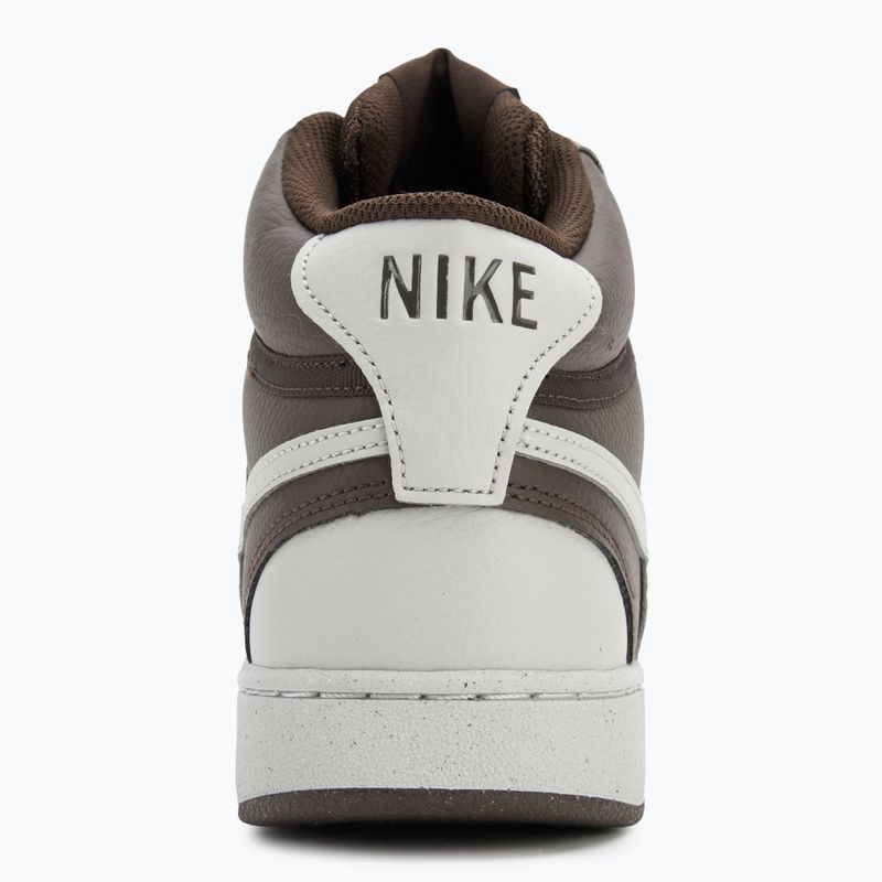 Buty męskie Nike Court Vision Mid Next Nature baroque brown/mink brown/light bone 6