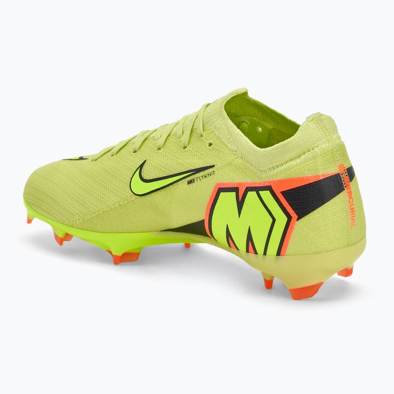 Buty piłkarskie męskie Nike Mercurial Vapor 16 Pro FG limelight/hyper crimson/volt 3