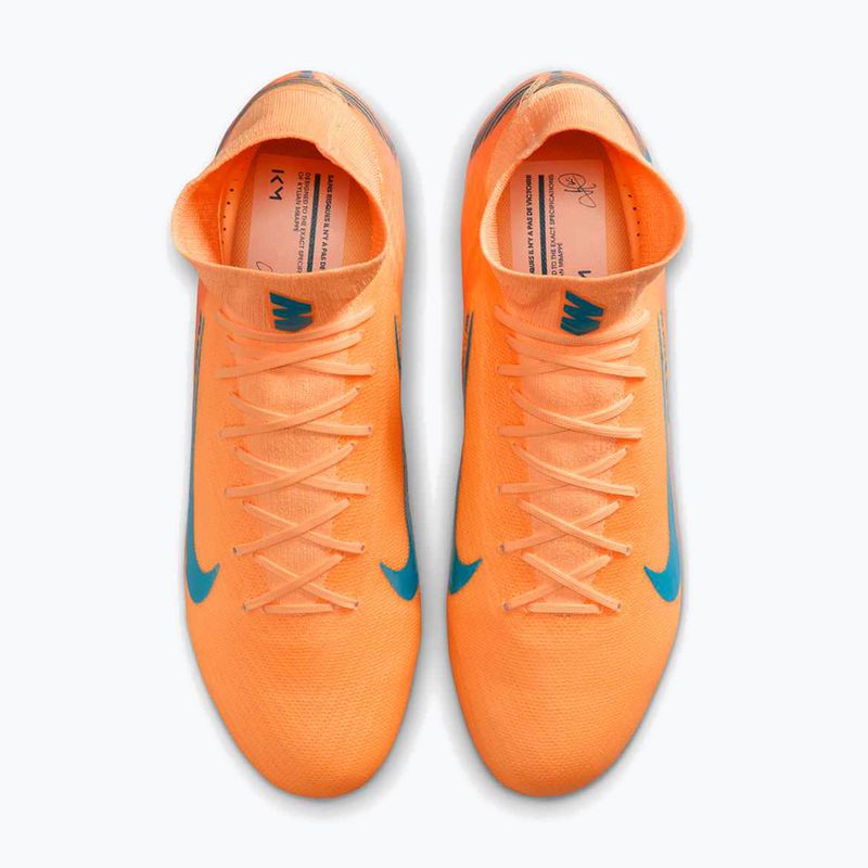 Buty piłkarskie męskie Nike Mercurial Superfly 10 Pro Kylian Mbappe FG melon tint/igloo 13