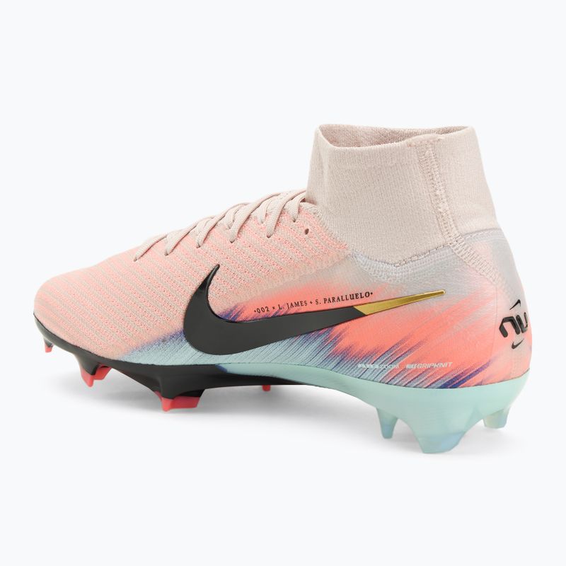 Buty piłkarskie męskie Nike United Mercurial Superfly 10 Elite FG silt red/racer blue 3