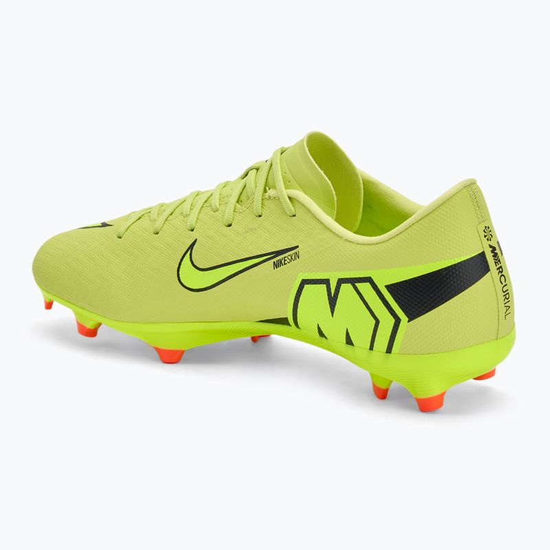 Buty piłkarskie męskie Nike Mercurial Vapor 16 Academy MG limelight/hyper crimson/volt 3