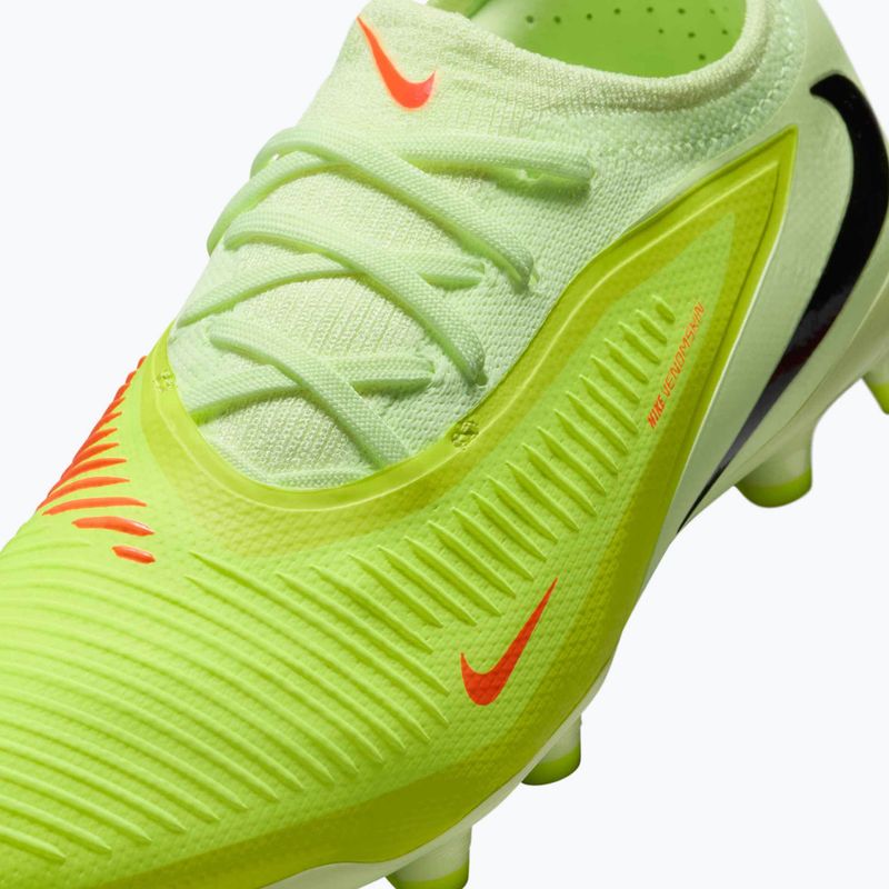 Buty piłkarskie dziecięce Nike Phantom 6 Low Pro FG/MG hyper crimson/limelight/black 8