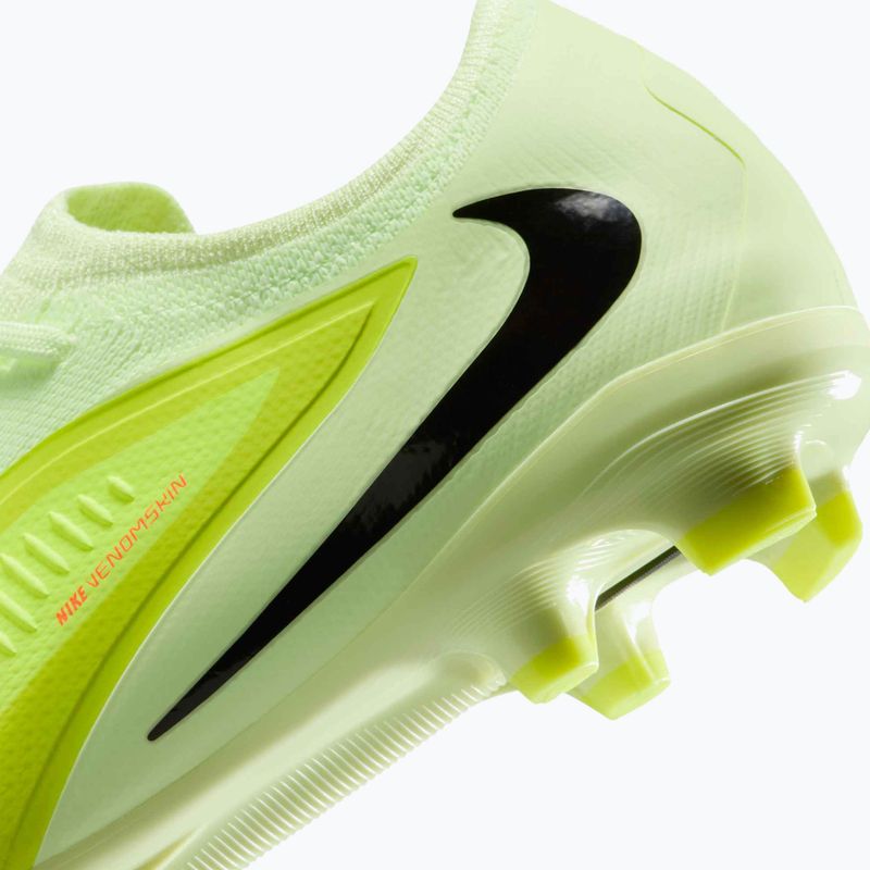 Buty piłkarskie dziecięce Nike Phantom 6 Low Pro FG/MG hyper crimson/limelight/black 9
